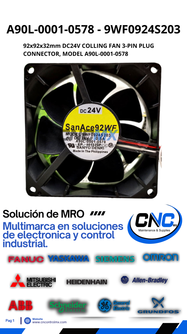 A90L-0001-0578-9WF0924S203 – CNC